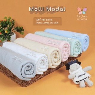 [ Molli Modal ] Vải Thun 4 Chiều Mềm Mại May Đồ Cho Bé Sơ Sinh.