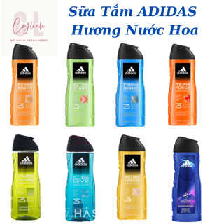 Sữa Tắm Toàn Thân ADIDAS 3in1 Sạch Da Kháng Khuẩn Hương Nước Hoa