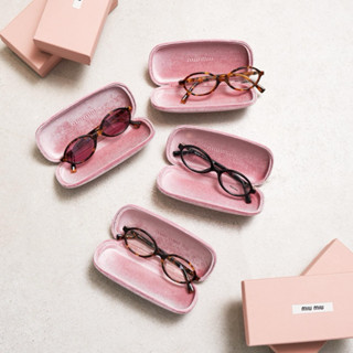 Gọng kính thời trang M.I.U hình bầy dục form kính nhỏ xinh dành cho nữ- Kính phong cách Hàn Quốc retro