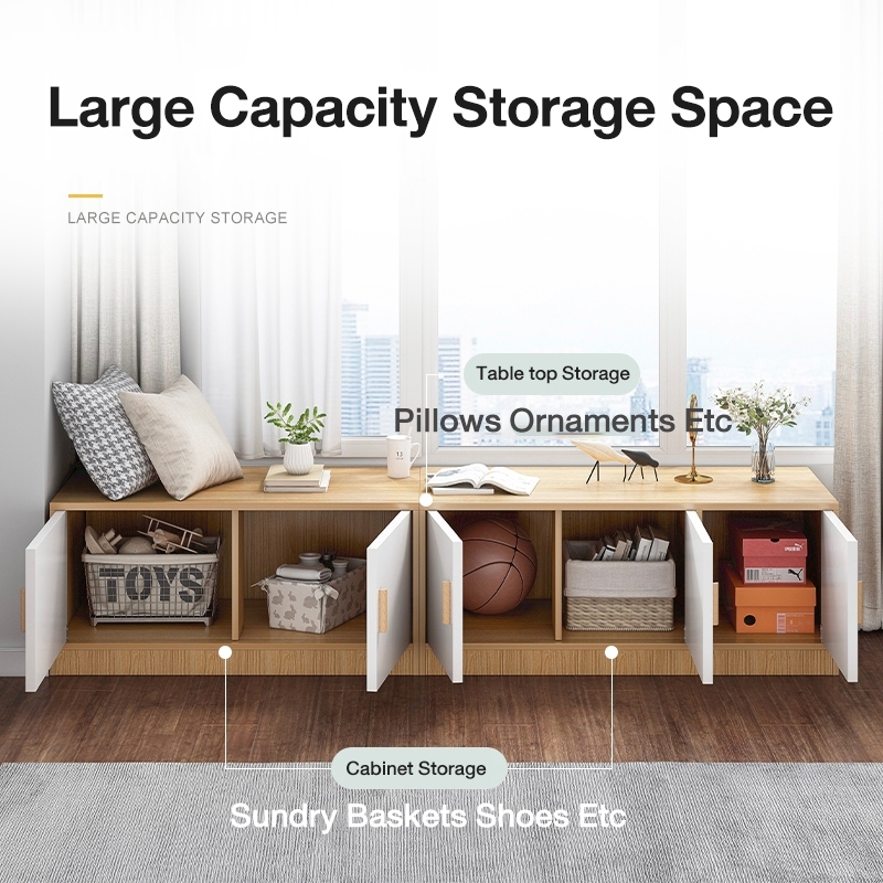 ALOVE Tủ Để Ngoài Ban Công, Tủ Để Đồ Đa Năng, Kệ Gỗ Tivi Thông Minh - Lắp ghép | BigBuy360 - bigbuy360.vn