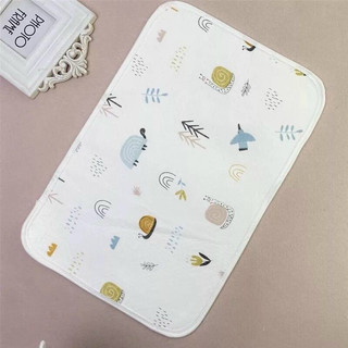 Tấm lót chống thấm tấm lót sợi tre kích thước 50X70cm