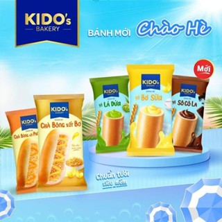 [DATE MỚI MỖI NGÀY] [SET5-10 CÁI] Bánh Mì Tươi KIDO Chà Bông - Gà Nướng - Takoyaki - Hoa Cúc - Phô Mai - Socola - Bơ Sữa