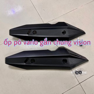 Ốp pô xe vario gắn vision 150 125 2023 2024 2018 2019 2020 2021 2022 che bô