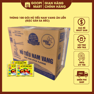 Thùng 100 gói hủ tiếu nam vang ăn liền gói 60g