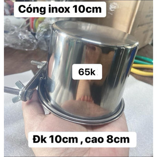 Cóng inox cao cấp gắn lồng và cầu đậu .