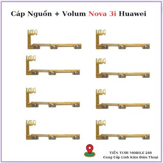Cáp nguon + volum huawei nova 3i