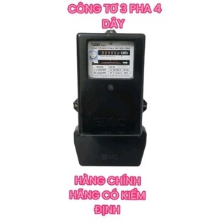 Công tơ điện 3 pha 4 dây trực tiếp emic mv3e4