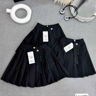 Chân váy xếp ly cao cấp size đại cho bé gái