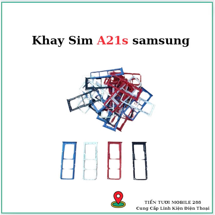 Khay sim samsung A21s,thay thế