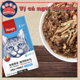 Pate gói cho mèo WANPY MỌI LỨA TUỔI 80G