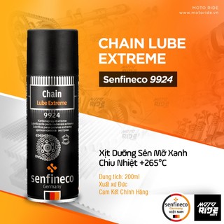Senfineco 9924 chain lube extreme xịt dưỡng sên cao cấp 200ml