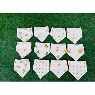Combo 10c khăn quàng cổ có khuy bấm cho bé