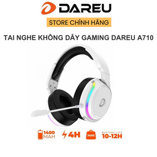 Tai nghe Không Dây Gaming DAREU A710 (RGB - WIRELESS 5.8G) High-end