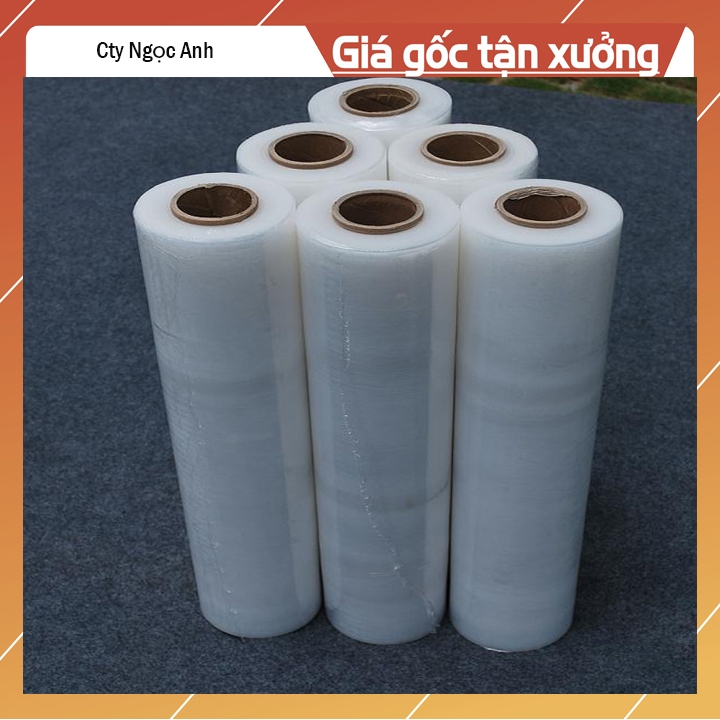 Mang pe, màng co quấn hàng (khổ 50cm x 4kg)