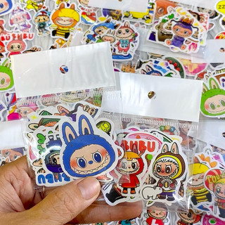 Set 14 Sticker Labubu Dán Trang Trí Dễ Thương - Sticker Labubu mới nhất
