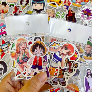 Set 10 sticker one piece dán trang trí dễ thương - sticker one piece