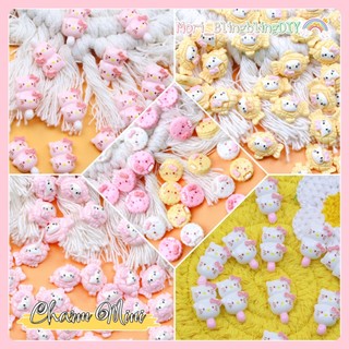 Phụ Kiện Charm Mini Hình Bánh Quy Mèo Kitty