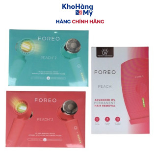 Máy triệt lông Foreo Peach 2, Peach 2 go, Peach version 2 - Hàng chính hãng