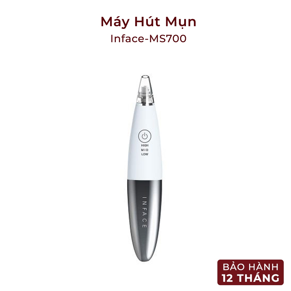 Máy hút mụn Inface MS7000 [CHÍNH HÃNG] máy hút mụn đầu đen, mụn cám hỗ trợ làm sạch cho da.
