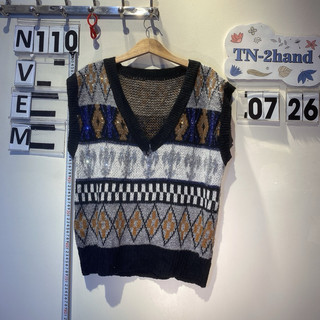 Áo gile nữ len , jean 2hand các loại