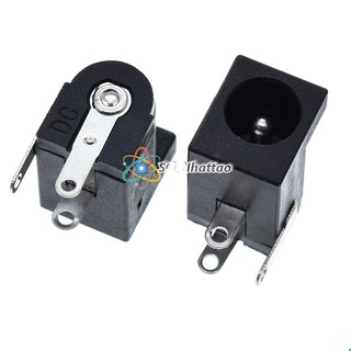 Sét 10 Jack nguồn DC Cái 5.5x2.1mm ( Jack nguồn DC-005 - chân hàn )