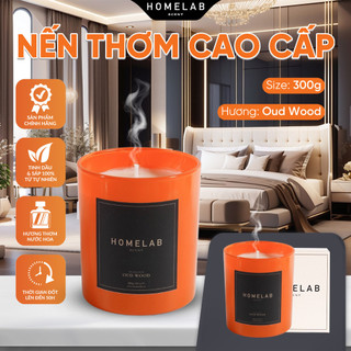 Nến thơm mùi nước hoa oud wood - tomford 300g_homelab