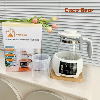 Bình Đun Nước Pha Sữa Siêu Tốc Misuta/CoCoBear 1200ml (Bản Tiếng Việt)