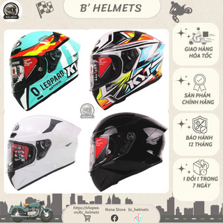 Mũ nón bảo hiểm kyt tt course - fullface 1 kính new- .