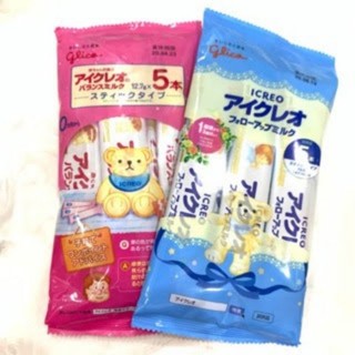 Sữa Glico Icreo hồng/ xanh các loại date 2025-2026