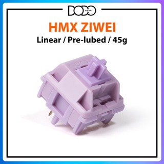Switch HMX Ziwei 5 PIN Linear 45g công tắc bàn phím Switch HMX Ziwei DoDo Gear