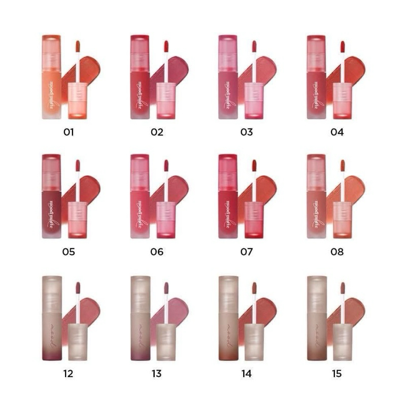 [CHÍNH HÃNG 100%][01-15] SON KEM PERIPERA INK MOOD MATTE TINT