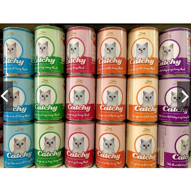 PATE MÈO CATCHY LON 400G - PATE CHẤT LƯỢNG CHO MÈO