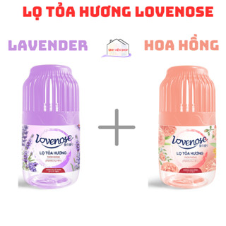  Lọ tỏa hương Lovenose thơm phòng khử mùi hôi hương đào nho dứa dung tích 250ml nước hoa để phòng thế hệ mới 