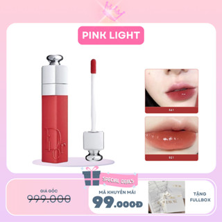 Son Dior Addict Lip Tint Đầy Đủ Túi Hộp chính hãng cao cấp Các màu hot 421 541 651 491 son lâu trôi lên màu chuẩn PINK
