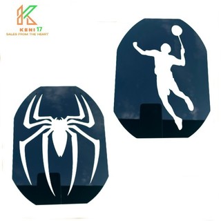 Khuôn Logo Sơn Vợt Cầu Lông Yonex, Lining, Victor,Mixi Spider Flypower Chất liệu Mika_Keni17