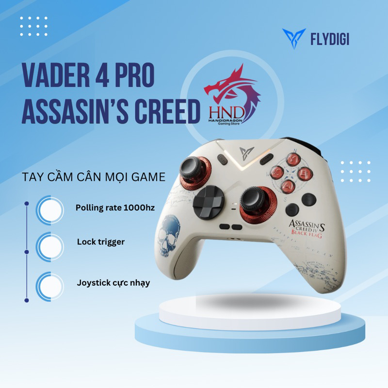 Flydigi Vader 4 Pro - The Best Selling - Polling rate 1000Hz - BH 12 Tháng 1 đổi 1