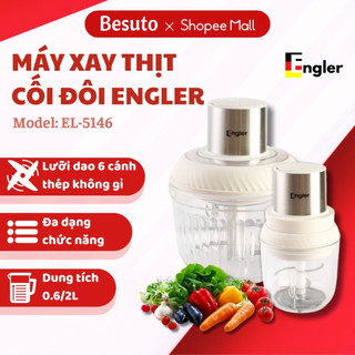 Máy xay đôi 2 cối thuỷ tinh SEKA/Engler EL5146 máy xay thịt-thực phẩm đa năng