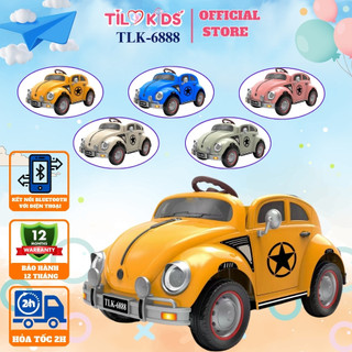  Xe ô tô điện trẻ em TILO KIDS TLK-6888 cho bé có điều khiển từ xa kết nối bluetooth 