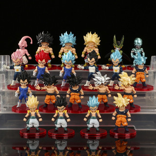 Mô hình dragonball bộ 21 nhân vật dragon ball chibi wcf bản a - cao 6-7cm - nặng 300gram - dragon ball - no box