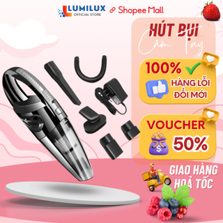 Máy hút bụi cầm tay không dây lumilux 5in1 hút bụi ô tô đa năng r-6053