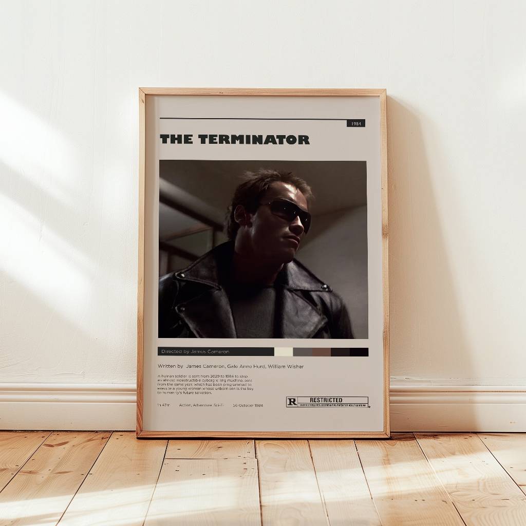 Poster ⭐️ Tranh : Arnold Schwarzenegger Poster - Tranh Treo Tường - Wall Decor - FreeShip