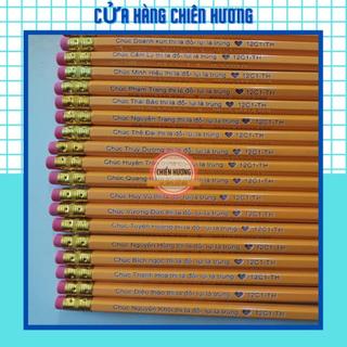 Set 10 Cây Bút Chì 009 Khắc Tên Theo Yêu Cầu