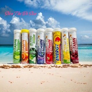 Viên sủi Multivitamin Plus các vị,bổ sung vitamin C,hỗ trợ tăng cường miễn dịch, tăng cường đề kháng