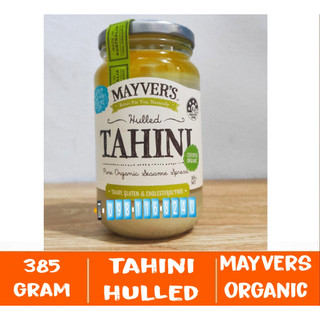 Bơ mè hữu cơ organic tahini mayvers hulled 385 gram