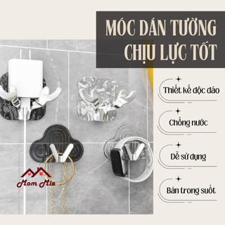 Móc dán tường hình đám mây, hình hươu tiện lợi, dễ dán, chịu lực tốt - J182