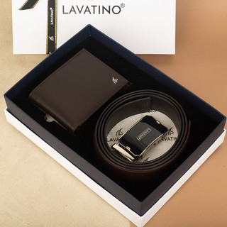 Combo Ví Da Thắt Lưng Nam Fullbox Chính Hãng Lavatino Làm Quà Tặng Bạn Trai, Tặng Bố  WB18-TIMELESS