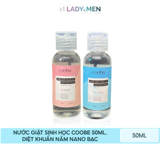 Nước giặt sinh học coobe 50ml, diệt khuẩn nấm Nano Bạc 50ml/ chai