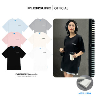 Áo thun pleasure brand/basic one tee cotton 100% unisex nam nữ form rộng tay lỡ oversize local brand