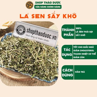 (Video) Lá Sen cao cấp ép chân không gói 250g - Lá sen sấy khô hút chân không Shopthaoduoc