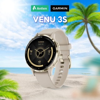  Đồng hồ thông minh Garmin Venu 3S | Theo Dõi Sức Khỏe Toàn Diện | Pin Lên Đến 20 Ngày - Chính Hãng 